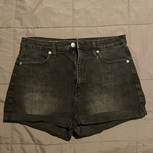 Target High-Waisted Jean Shorts